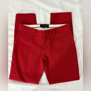 NWT Banana Republic Red Sloan Pants